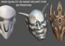create custom 3d printable masks, helmets and cosplay props